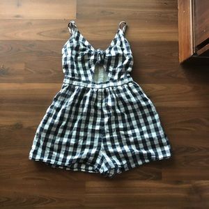 Women’s American Eagle Gingham Romper